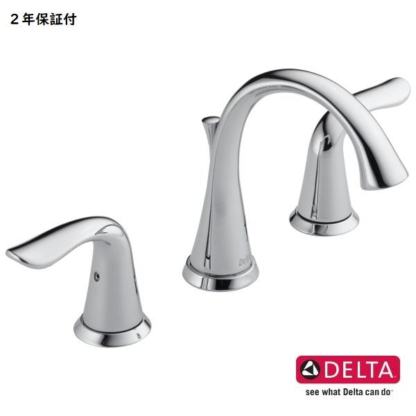 デルタ DELTA 洗面水栓 混合水栓 2ハンドル 3つ穴用 蛇口 節水 交換 