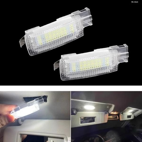 並行輸入品 フォルクスワーゲン VW ゴルフ 5/6 プラス ジェッタ パサート CC ポロ ティグアン トゥーラン用 車内  LED  サンバイザー バニティ