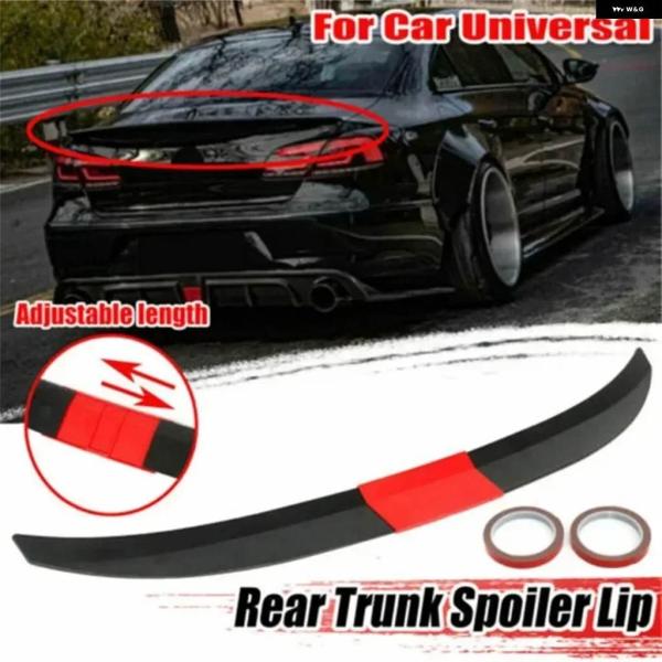 並行輸入品 カー スポイラー 3 セクション パンチフリー ABS トランク リア ウィング スポイラー 115-125 CM 装飾 スポーツ スポ