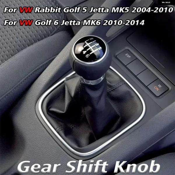 並行輸入品 フォルクスワーゲン ゴルフ 5 ゴルフ 6VW ジェッタ MK6MK5R32 2004-2014 車用レザー ブーツ カラーケース ギア シフト ノブ