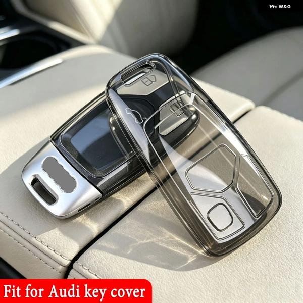 並行輸入品 アウディ Q5 Q7 SQ5 A4 A5 A6 S4 S5 S7 TT TTS RS キーケース カバー 車