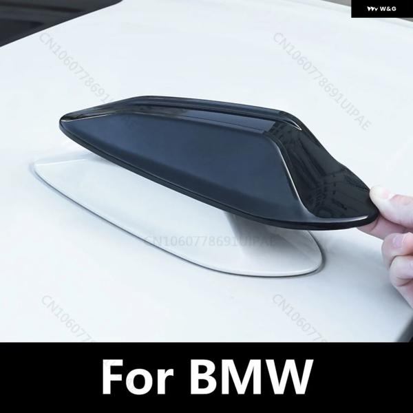 並行輸入品 BMW X5 X6 X7 I3 I7 I01 24シリーズ シャークフィン アンテナ カバー トリム ブラック 車