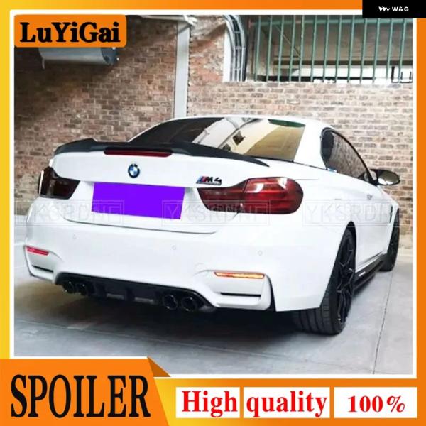 並行輸入品 BMW 4シリーズ F33 F83 カブリオレ 2014-2016 リアスポイラー カーボン M4スタイル 420i 428i 車