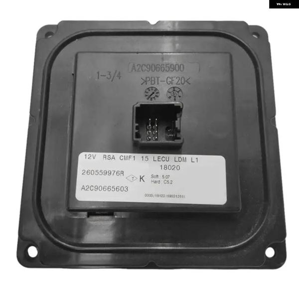 並行輸入品 ヘッドライト ランプドライバー ユニット 260559976R ルノー メガーヌ キャプチャー 2013-2019 ランニング デイタイ