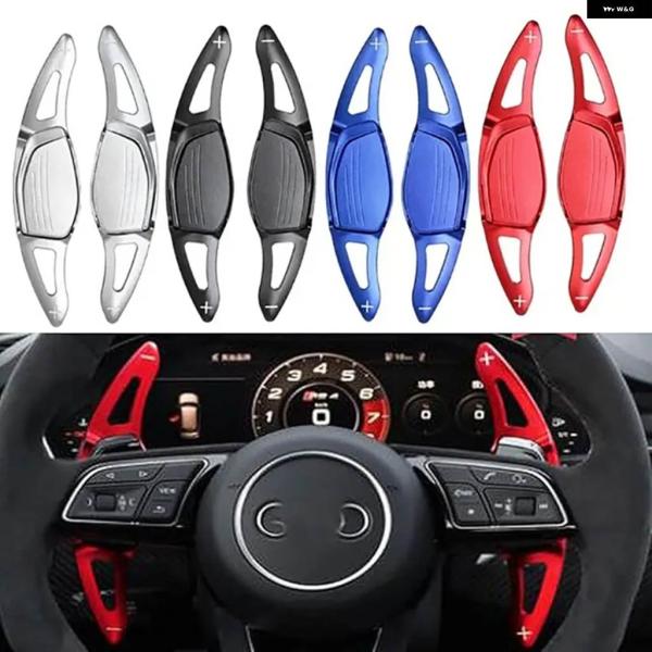 並行輸入品 パドル シフト アウディ RS4 RS5 R8 スパイダー RS3 8V B9 2017-2020 RSQ3 RSQ8 TTRS 2020-2025