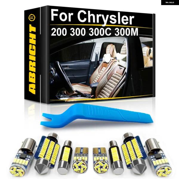 並行輸入品 車内 LED ライト CANBUS クライスラー 200 300 300C 300M 1999 2005 - 10 2012 2013 2015 2