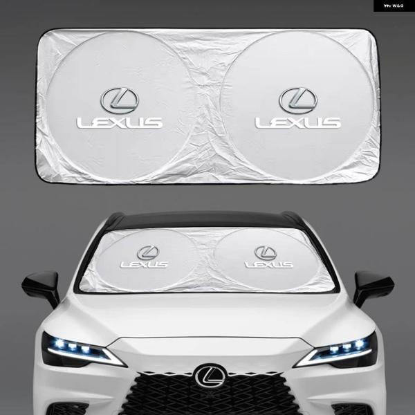 Lexus純正　フロントガラス用サンバイザー 並行輸入品 フロントガラス サンバイザー UV シールド レクサス F