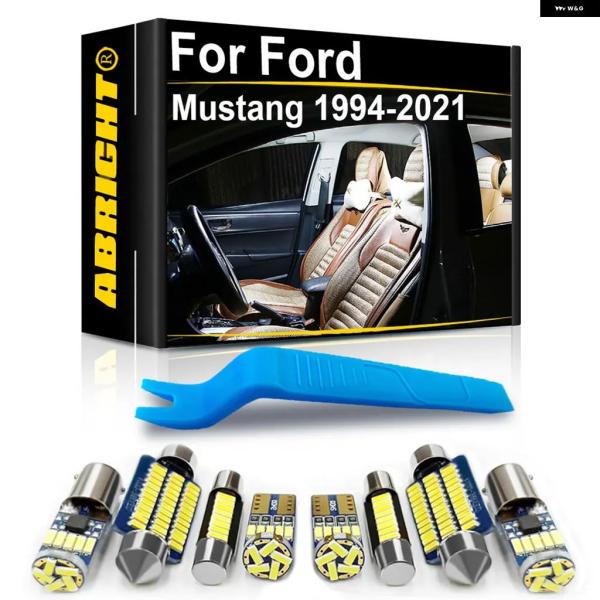並行輸入品 車内LEDライトCANBUS フォード マスタング 1994 2000 2005 - 09 2014 2015 2017 - 21