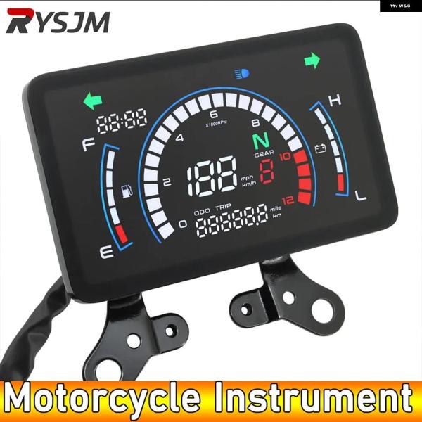 タコメーター オドメーター 12000RPM 199km/h 並行輸入品 ホンダ ADタコメーター12000RPMメーターデジタル バイク