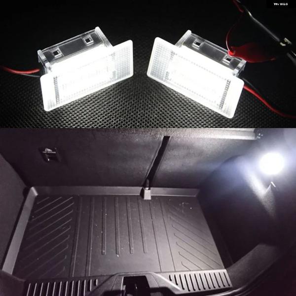 並行輸入品 ホワイト LED 車内灯 フォード フォーカス フィエスタ エコスポーツ エスコート モンデオ ドアライト トランク カーゴライト