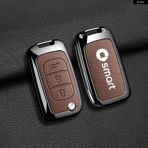 並行輸入品 キーケース キーバッグ カバー シェル スタイリング アクセサリー メルセデス ベンツ スマート フォーツー 453 フォーフォー 2015 201