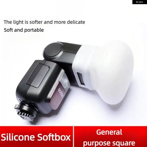並行輸入品 シリコン製フラッシュ ディフューザー ソフトライトカバー GODOX TT520 TT520II TT685 TT600 V860 II V850II AD0200PRO