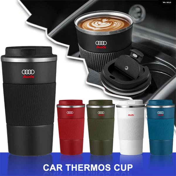 並行輸入品 アウディ Sライン TT A1 A2 A3 A4 A5 A6 A7 A8 8P C5 C6 C7 Q5 Q7 Q2 500ML 車用コーヒーカップ 