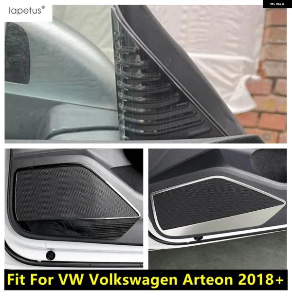 並行輸入品 フォルクスワーゲン アルテオン 2018 - 2023 ドア オーディオ スピーカー / ピラー Aツイーター パネル カバー トリム インテリア