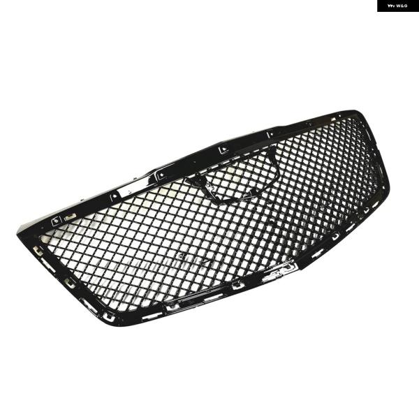 並行輸入品 キャデラック CTS セダン 4 ドア 2014 - 2016 2018 2019 フロント グリル ハニカム スタイル 車用アッパー バンパー フ