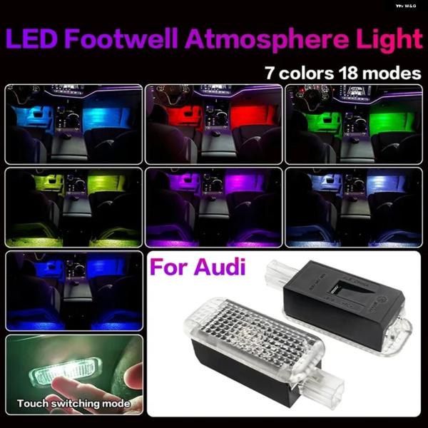 並行輸入品 アウディ A1 A3 8V 8Y A4 B7 B8 B9 A5 A6 C5 C6 C7 A7 A8 TT Q3 Q5 Q7 Q8 LED 車内フット