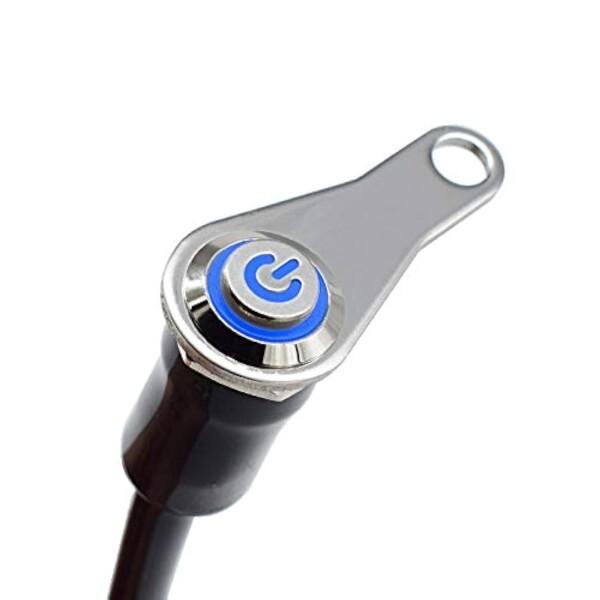 オートバイハンドルバースイッチ ATVバイク 12V LED ヘッドライトフォグライトスイッチ ブルーライト 防水 過負荷保護商品コード：55064928436型番：FP-1960カラー：ブルーアフターマーケット新しく高品質良い防水性能、耐...