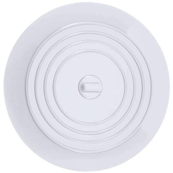 シンク ふた 排水口 ふた 止水蓋 シリコン製 排水溝 ふた 最高のシールシンクストッパーの1つ 浴槽ストッパー 水槽水溜り シンク 排水口カバー 洗面台/キッチン/風呂など適用 (15cm，ホワイト)商品コード：55064936706カラ...