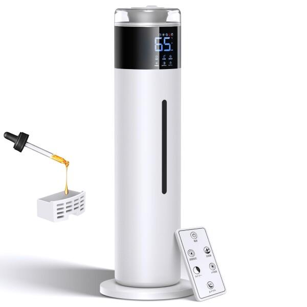 HZCYS加湿器 タワー型 上から給水 大容量8.0L 超音波式 300ml/h 35畳 