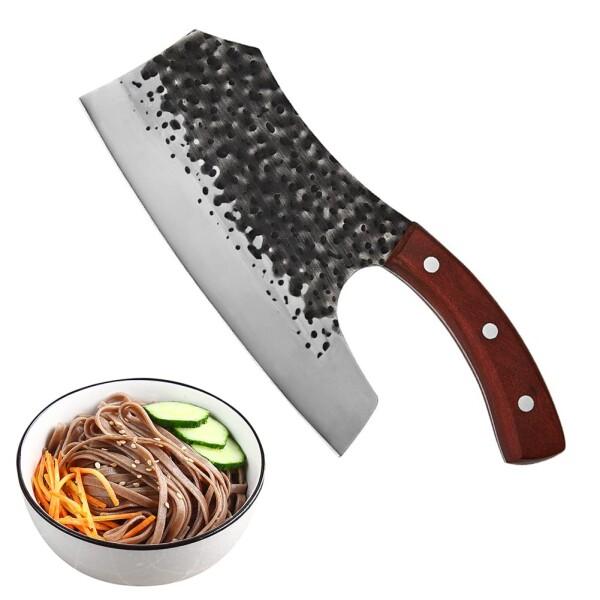 Utaki 蕎麦切り包丁 麺切り うどん切り 和包丁 185mm 5Cr13MoV