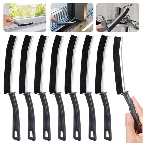 8本 隙間ブラシ 掃除ブラシ 掃除用具 隙間掃除グッズ お風呂 タイル隙間 サッシ キッチン チャンネル クリーニング 浴室 台所 トイレ 浴槽 排水溝 蛇口 エアコン ベランダ 洗面台 車用 掃除用品商品コード：55076553360型番...