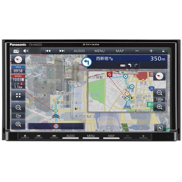 Cn-ha02d /地図データ 2023 新品未開封 フルセグ Bluetooth パナソニックHA02D 地図更新無料付