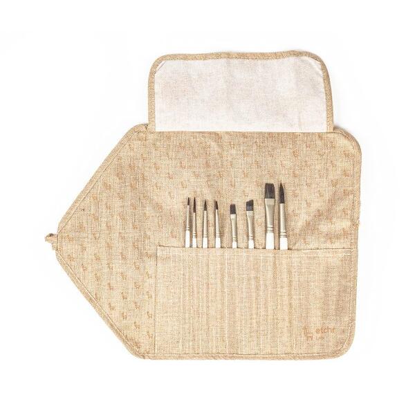 ETCHR グワッシュペイントブラシ8本セットの魅力と使い方