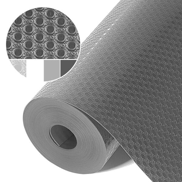 Origuuds 食器棚シート キッチンシート 引き出しシート しょっきだな シート 引き出しシート 自由裁断 EVA製 保護シート 滑り止め 家具保護 食器棚、冷蔵庫、引き出し適用 (ブラック,50x600cm)商品コード：5507790...