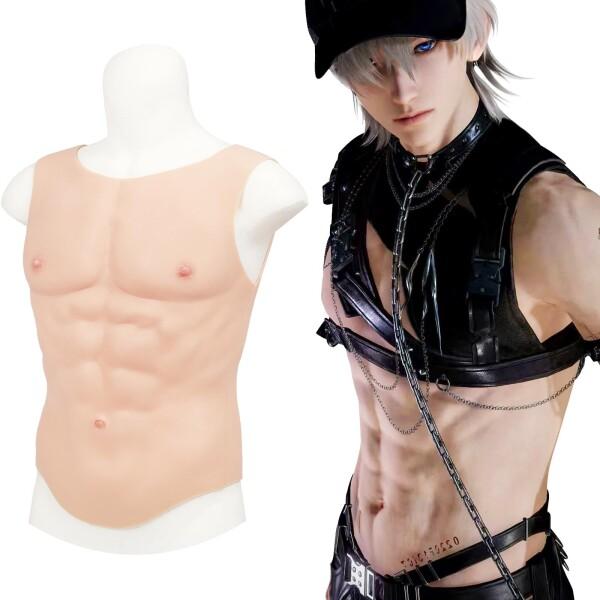 KUMIHO] 筋肉スーツ ファスナー付き 筋肉 コスプレ マッチョ イケメン