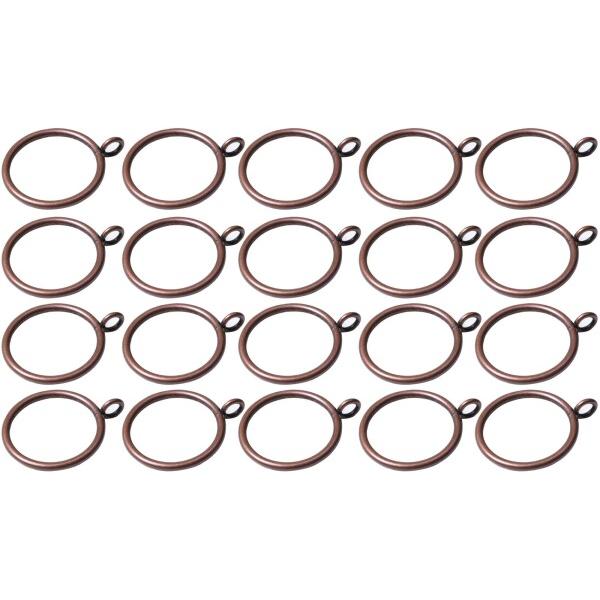 オーディオファン カーテンリング 金属製 内径38mm カッパー 20点セット商品コード：55078171455型番：8QAJMDO0HGPKV4耐久性の高い金属製のカーテンリングです。錆びにくく、スタイリッシュで美しいデザインのリングはイ...