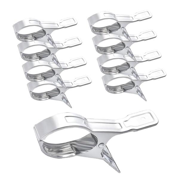 N1JSHN ステンレス 風に強い物干しクリップ 布団クリップ 物干し用 物干し器具 力強い 大きな開口サイズ 風に強い 布団用 釣竿 (大サイズ)商品コード：55078701585型番：J-20サイズ：大サイズカラー：しろ(1)上等な材質...