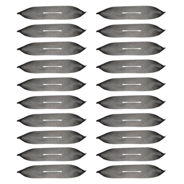 Cabilock 50枚入り 滑り止めハンガーカバー 衣類保護用スポンジカバー 軽量コンパクト 収納整理用 15.00X2.76X0.12インチ商品コード：55078818635型番：11O11516V1E25PRFEGSPKBRIDサイズ...