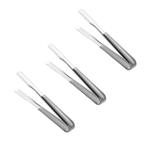 BRIIKPP アイストング 氷 ミニ ステンレス 15cm 氷つかみトング キッチン キャンプ ピクニック レストラン バー 居酒屋用こおりトング 3本セット （ブラック）商品コード：55079327080型番：なしサイズ：中カラー：ブラ...