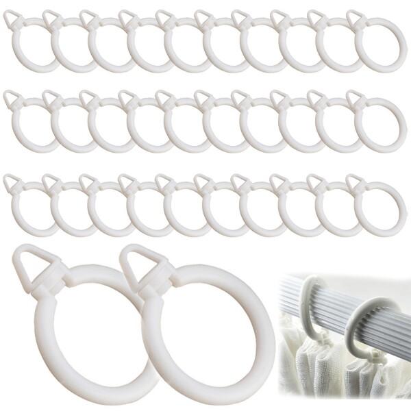 HUIKKJP 32 個入り カーテンスライドリング 内径 35mm ホワイト 360° 回転 直径 2.8cm ローマンロッド適用?商品コード：55079449910型番：その他サイズ：その他カラー：ホワイト良質な材質、丈夫で耐久性がある...