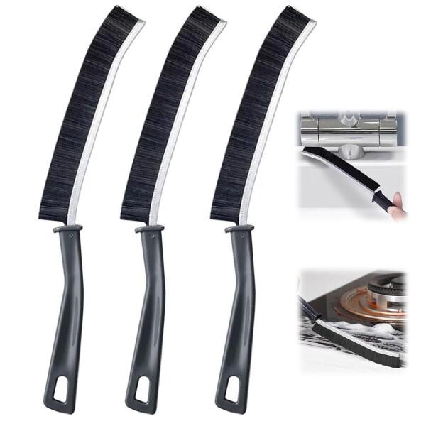 掃除ブラシ お風呂掃除 ハードタイプ ブラシ 小型 溝ブラシ 細い 台所掃除 トイレそうじ道具（3本組）商品コード：55079451811型番：RGP-13サイズ：【null】カラー：【null】1.【本体サイズ】:全長約24cm、ブラシ部...