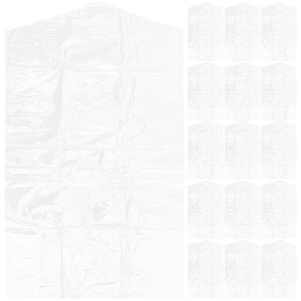 OUNONA 衣類カバー 洋服カバー 透明 ロング 使い捨て 防虫 50枚 60x100cm スーツカバー 衣装カバー 服カバー コートカバー プラスチック 防汚 シワになりにくい商品コード：55079677976型番：1サイズ：60x10...