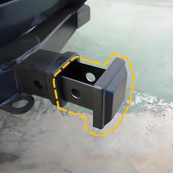 車 ヒッチカバー 5×5cm ヒッチメンバーカバー 2インチ角型レシーバー