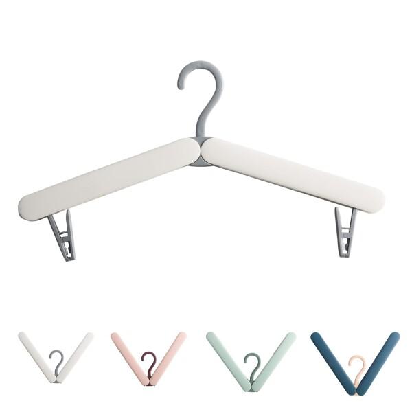 LaaSong 旅行折りたたみハンガー 携帯ハンガー 折り畳み式 携帯用 衣類ハンガー 洗濯 物干し 便利 軽量 省スペース 出張 商務 アウトドア (白)商品コード：55080853692型番：LS05サイズ：Largeカラー：ホワイト【...