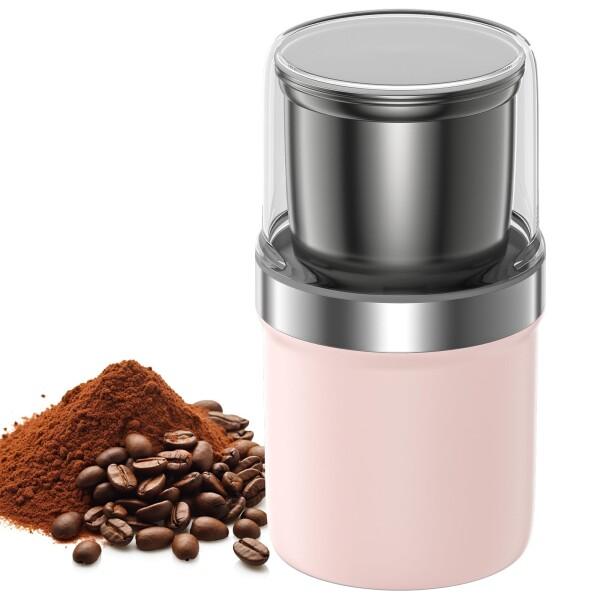 他サイト： BESROY コーヒーミル 電動 カッター コーヒーミル 電動コーヒーミル 粉末 コーヒー豆 ひきの商品画像