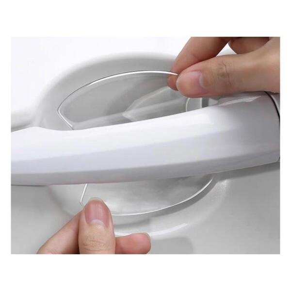 YHJKOPO フリード 3代目 GT1/2/3/4/5/6/7/8型 2024~ に適応ドアハンドルプロテクター 車 ドアノブ 傷防止 8