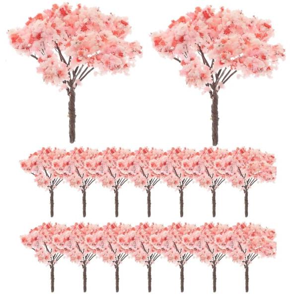 siawadeky ジオラマ 桜の木 人工桜 15本セット 桜 樹木 ミニチュア桜