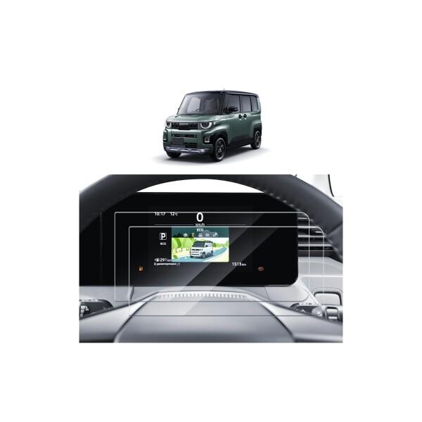 SKTU ナノフィルム7インチ デリカミニ 保護フィルム メーター用 PET製 液晶保護シール HD シルク肌