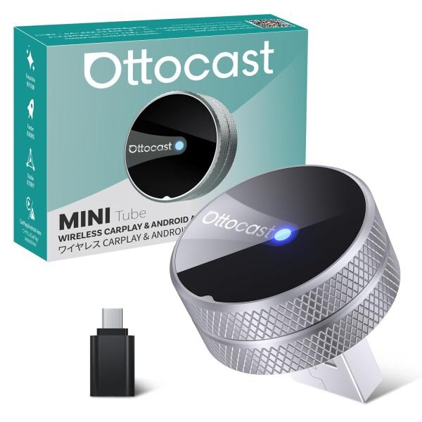 公式オットキャスト Ottocast Mini Tube CarPlay＆Android Auto