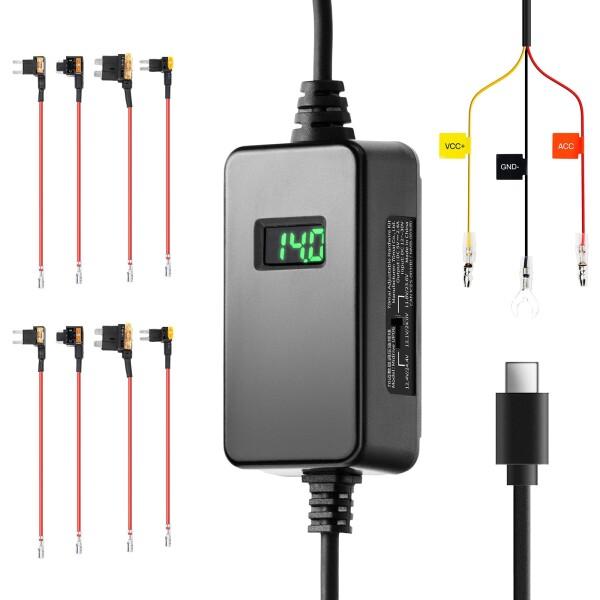 70mai Hardwire Kit UP06 駐車監視オプション 3段階低電圧保護