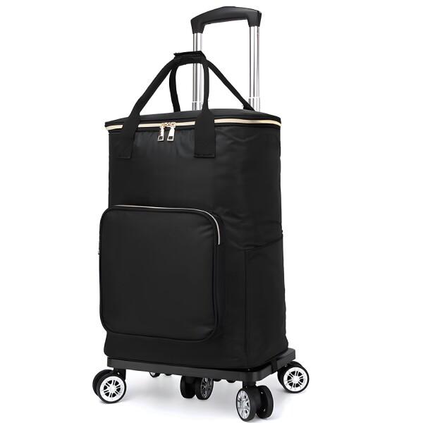 保冷バッグタイプ ショッピングカート Leechatwin ショッピングカート 27L 保冷機能付き 折りたたみ 買い物