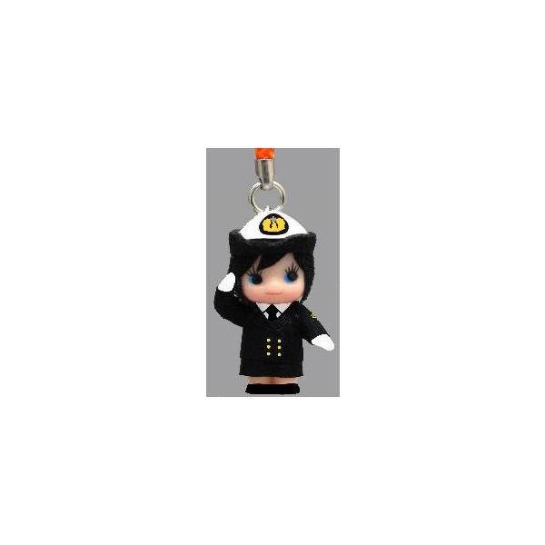 キューピーストラップ 海上自衛隊 女性ストラップ : qp014 : 博信堂 