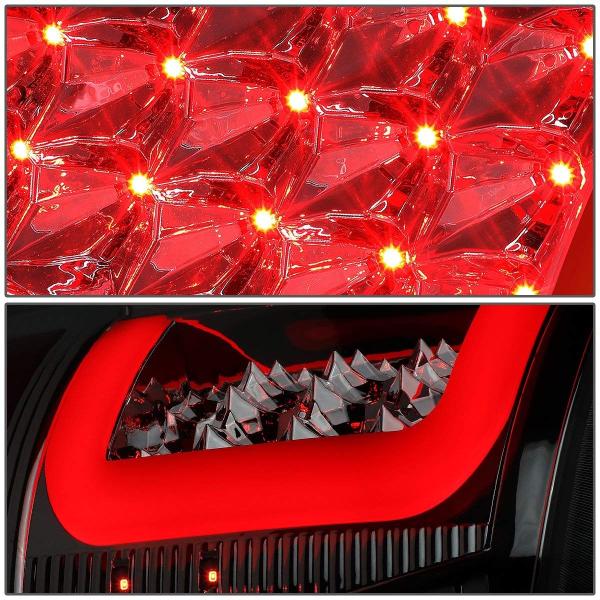 ダッジラムペアスモークハウジングアンバーコーナークワッドヘッドライト 赤3d Led Led 自動車 Sm U Halプロショップ2