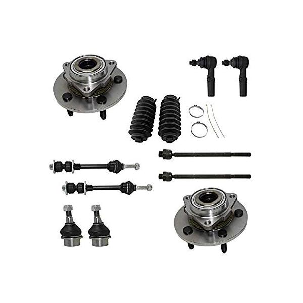 自動車デトロイトアクスル 下部ボールジョイント付き12pcフロントホイールベアリングおよびハブアセンブリ