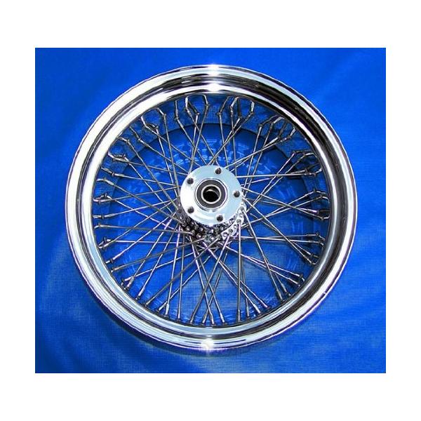 良質激安通販 カスタムハーレーダビッドソン用60スポーククロームリアホイール250ワイド 驚きの値段