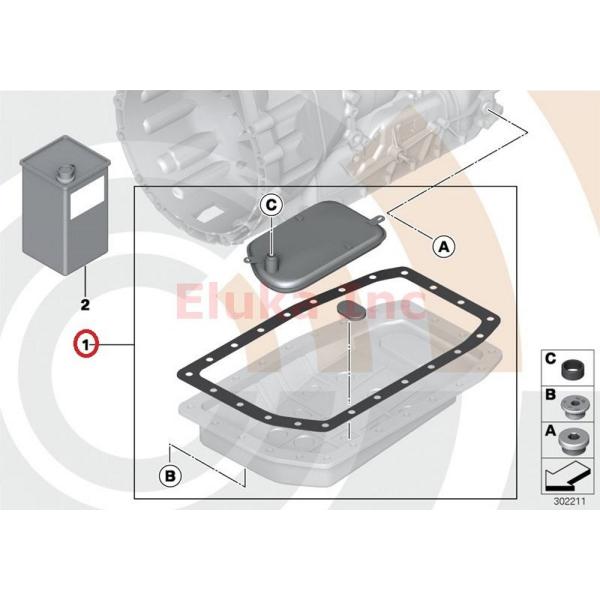 E85 3i Bmw自動変速機フィルターキットe39 323ci E46 530i 323i E46 525i 525i 自動車 U Halプロショップ2